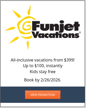 Current land promotion - Funjet